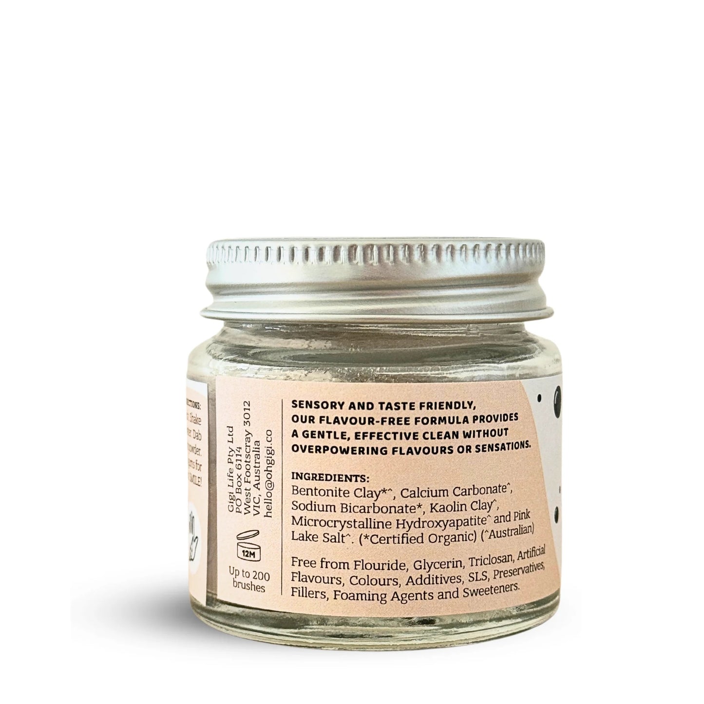 Oh Gigi Tooth Powder + Hydroxyapatite