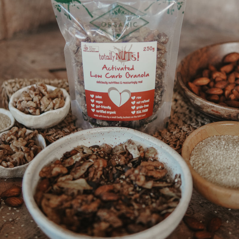 Low Carb Granola - Organic & Activated