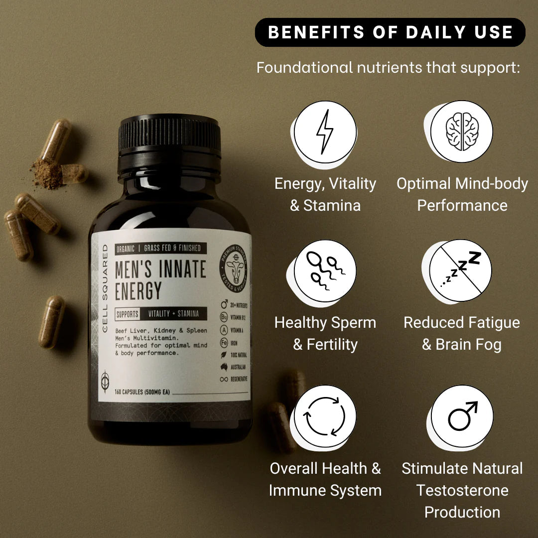 Men's Innate Energy - Beef Multi Organ Capsules
