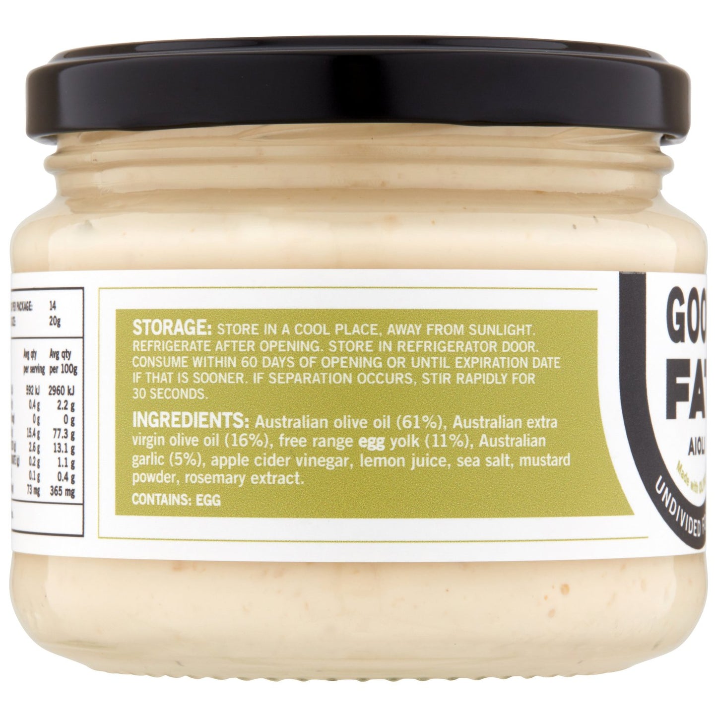 GOOD FAT Aioli