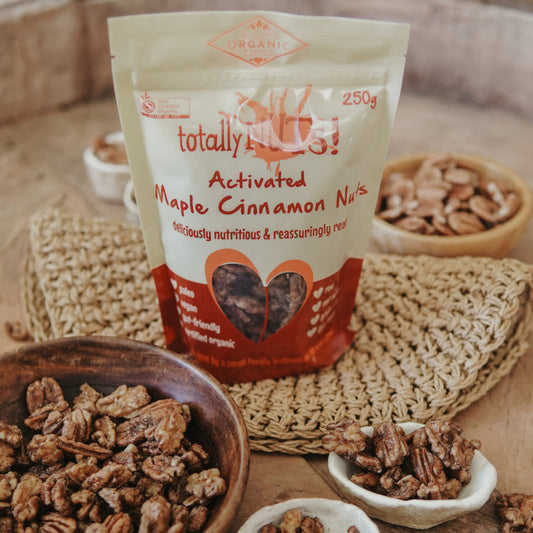 Maple Cinnamon Nuts - Organic & Activated